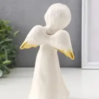Фигурка керамика &laquo;Ангел поющий с сердцем&raquo;, 10.5&times;6.5&times;18 см