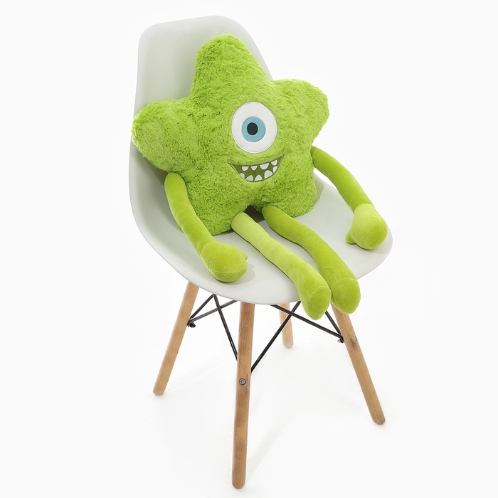 Шкурка мягкой игрушки  Шкурка мягкой игрушки "Звёздочка", 75 см, цвет зеленый