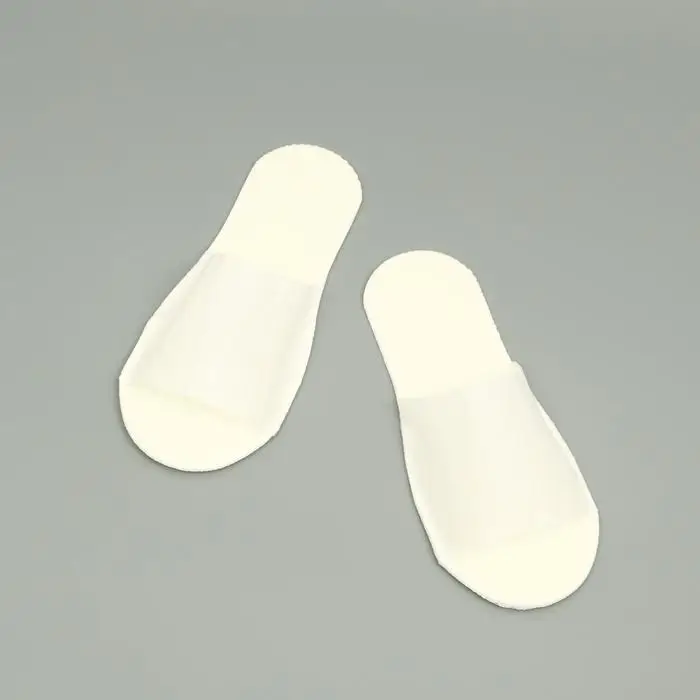Одноразовые тапочки Стандарт Лайт, молочные / белые, 42 р. Одноразовые тапочки Стандарт Лайт, молочные / белые, 42 р.