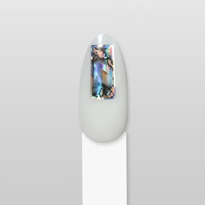 Наклейки для ногтей «Битое стекло», фольгированные, разноцветные