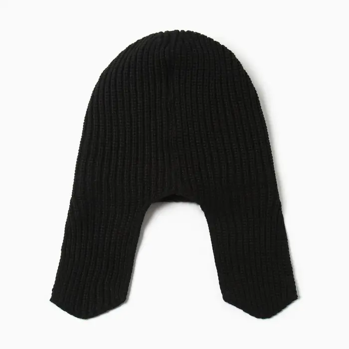 Шапка-ушанка MINAKU, р-р 56-58, цвет черный Шапка-ушанка MINAKU, р-р 56-58, цвет черный