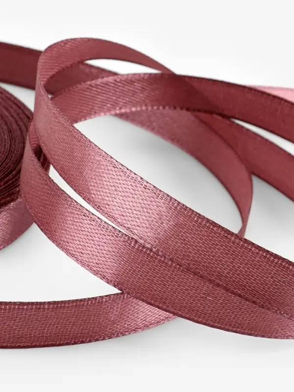 Лента атласная, 10 мм, 23±1 м, цвет бурый №284 Лента атласная, 10 мм, 23±1 м, цвет бурый №284