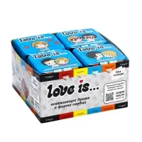 LOVE IS освежающие конфеты в форме сердца со вкусом мяты 12х12х20 г LOVE IS освежающие конфеты в форме сердца со вкусом мяты 12х12х20 г