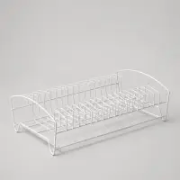 Сушилка для посуды с поддоном, 39&times;25&times;12 см, белый