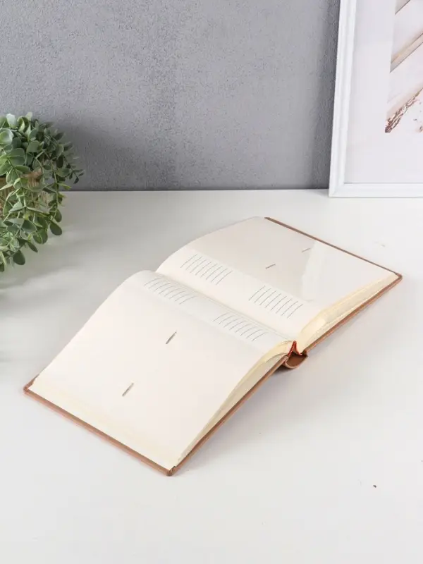 Фотоальбом Делюкс 200ф 10X15см, бум.карм.с мемо, книжн. пер-т., бронза