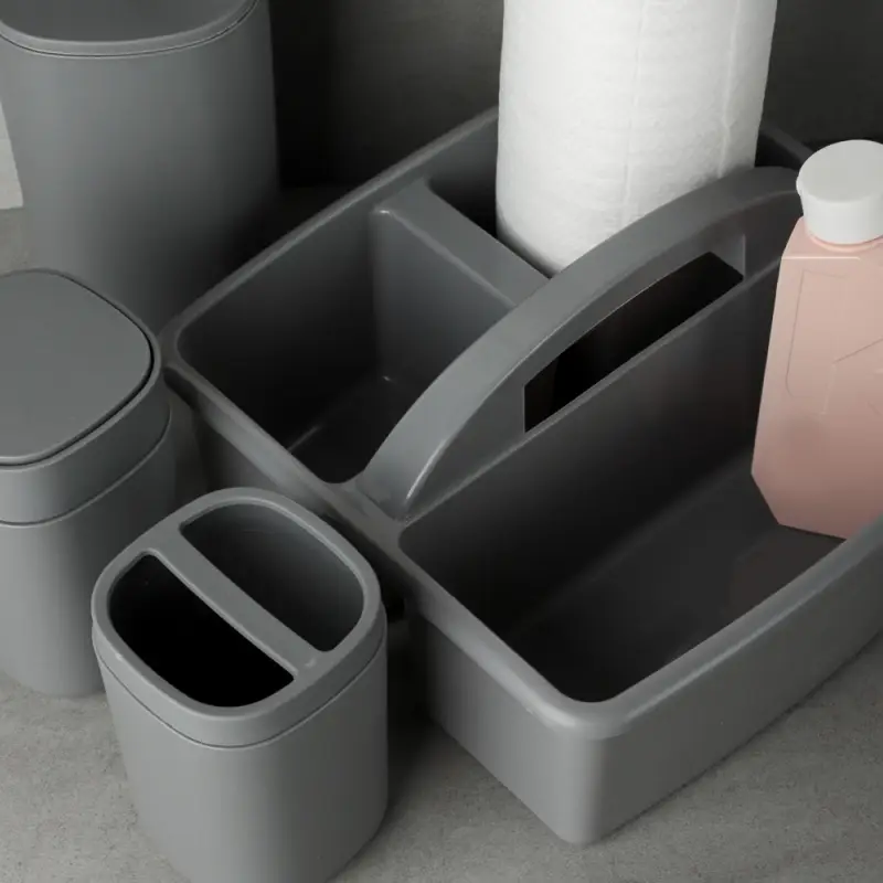 VETTA Ёрш для унитаза Prime, пластик, 9,5х9,5х35см, 2 цвета