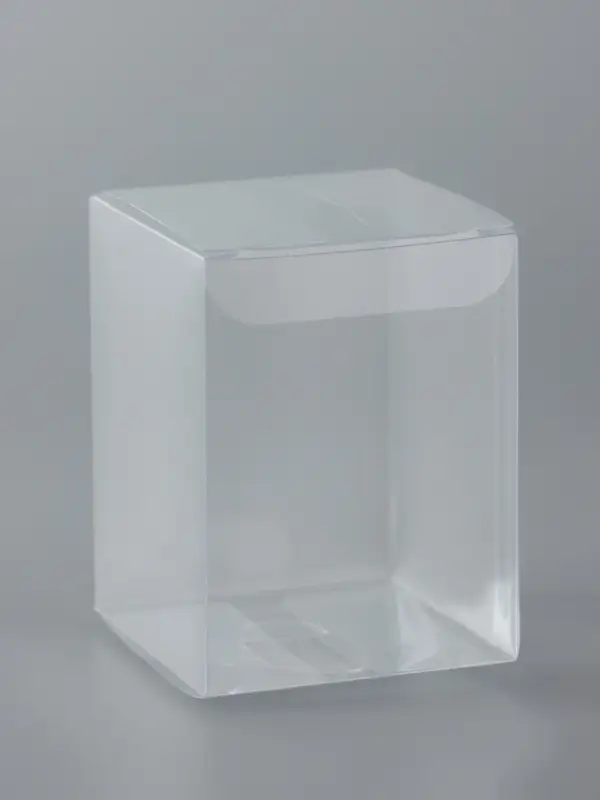Складная прозрачная коробка из PVC, для упаковки подарков, 6&times;6&times;8 см