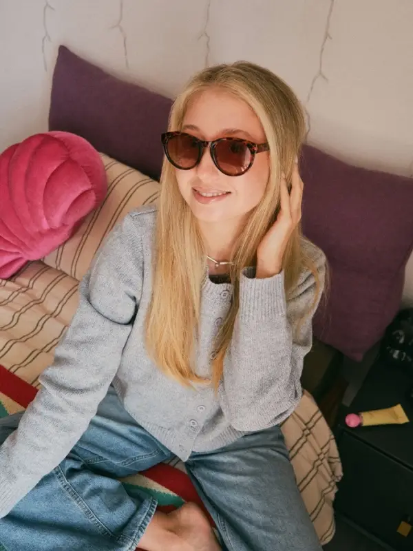 Очки солнцезащитные женские &laquo;OneSun. Леопардовый принт&raquo;, uv 400, линза 5.2&times;6 см, коричневый