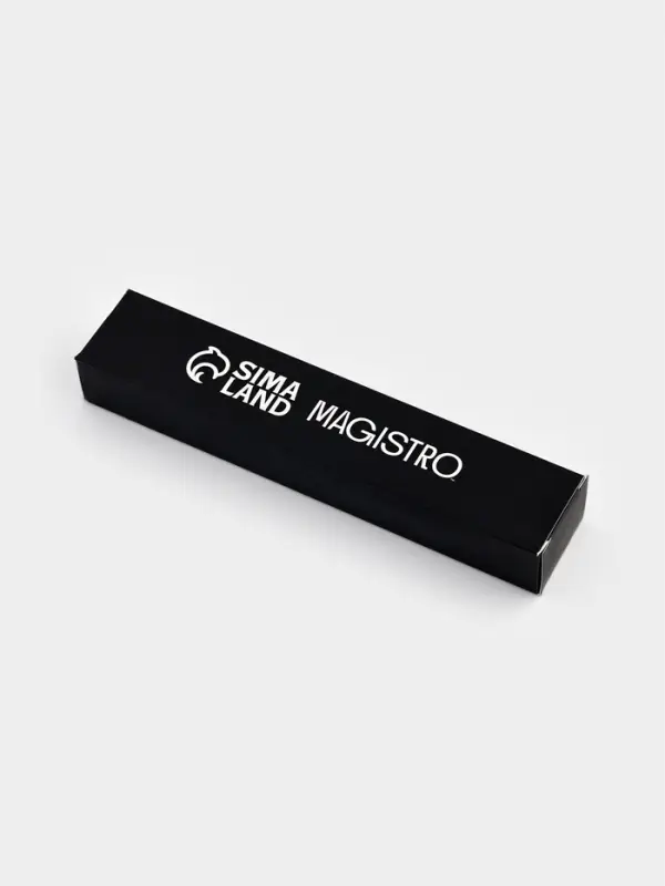 Ложки столовые Magistro &laquo;Блинк&raquo;, длина 22 см, набор 6 шт., нержавеющая сталь, золотистые
