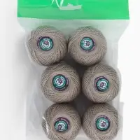 Нитки вязальные &laquo;Ирис&raquo; 150 м/25 г 100% мерсеризованный хлопок, 6 шт.