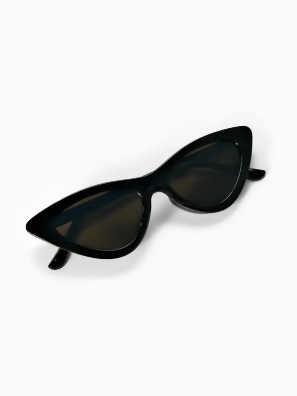 Очки солнцезащитные женские &laquo;OneSun. Кошачий глаз&raquo;, uv 400, линза 4&times;5 см, чёрный