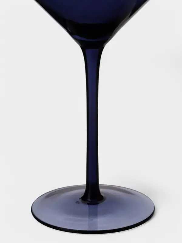 Бокал для вина Magistro &laquo;Иллюзия&raquo;, 540 мл, 10&times;24 см, стекло, синий