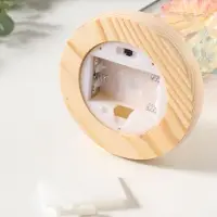 Фигурка световая колба RISALUX &laquo;Пион малый&raquo;, LED-ночник, от батареек 3хLR1130, розово-бежевый, 10&times;10&times;20 см