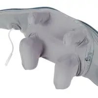 Массажёр для спины и шеи LEM-29, наплечный, ИК подогрев, серый