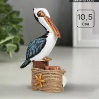 Фигурка полистоун TAKE IT EASY &laquo;Пеликан на буйках&raquo;, 10.5&times;7&times;9 см