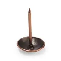 Гвозди ТУНДРА, декоративные, обивочные, 10&times;18.5 мм, медь, 100 шт.