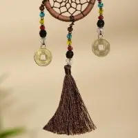 Брелок &laquo;Ловец снов&raquo;, 4&times;15 см, коричневый