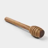 Ложка для мёда, 12 см, тиковое дерево