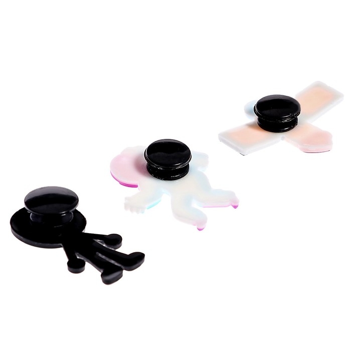 Милый браслетик «Джибитсы: Космос», светящийся, силиконовый Милый браслетик «Джибитсы: Космос», светящийся, силиконовый