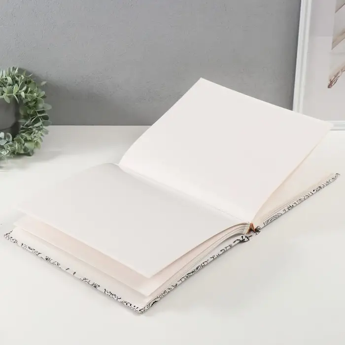 Фотоальбом магнитный 30 листов "Узоры" обложка текстиль 33,5х28,5х5 см