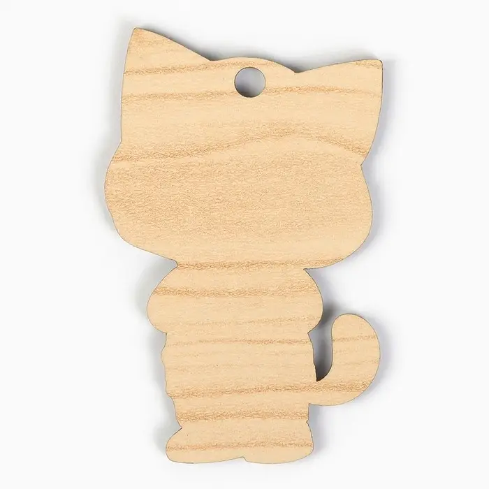 Ёлочная игрушка новогодняя «Котик», на Новый год, 4,5 х 7,3 см Ёлочная игрушка новогодняя «Котик», на Новый год, 4,5 х 7,3 см