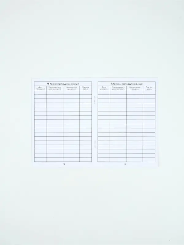 Медицинская карта А5, 80 л. Форма №112/у и прививочный сертификат А6, 12 л "Девочка"