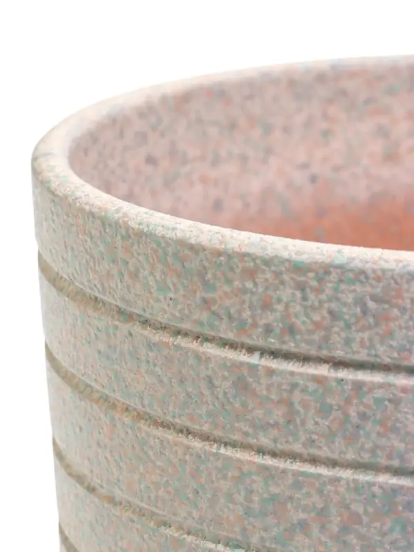 Горшок цветочный  с поддоном 1,6 л, белый керамика  Горшок цветочный  с поддоном 1,6 л, белый керамика "Пряности" (М)