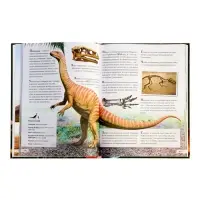 Энциклопедия в твёрдом переплёте "Планета динозавров" 128 стр.