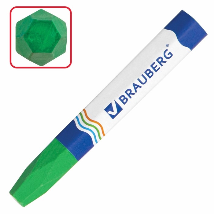 Мелки восковые 12 цветов BRAUBERG, утолщенные, шестигранные, на масляной основе Мелки восковые 12 цветов BRAUBERG, утолщенные, шестигранные, на масляной основе