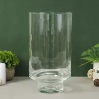 Ваза для цветов &laquo;Лола&raquo;, 4.9 л, h=30 см, d=18 см, толщина стекла 3.5 мм, прозрачная