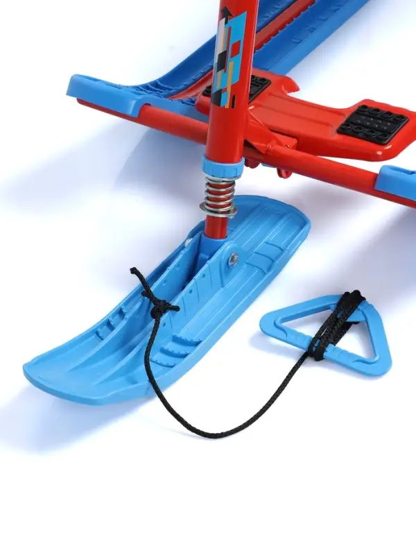 Снегокат &laquo;Тимка спорт 1+&raquo; Sportcar, голубой, красный, TC1+/SC Nika Kids
