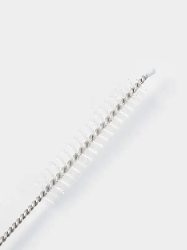 Набор трубочек из боросиликатного стекла с ершиком  Набор трубочек из боросиликатного стекла с ершиком "Симпл", 4 трубочки, 1 ершик