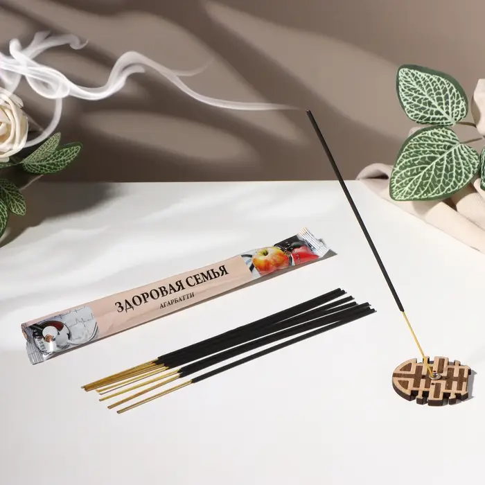 Благовония Благовония "Тайна ночи Здоровая семья", 8 палочек в мягкой упаковке