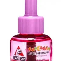 Набор фумигатор + жидкость от комаров, РАПТОР Некусайка, 45 ночей