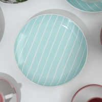 Набор посуды на 4 персоны Dolce Ceramo. «Пасха. Лесные персонажи», 16 предметов: 4 тарелки 23 см, 4 миски 14,5 см, 4 кружки 250 мл, 4 блюдца 15 см