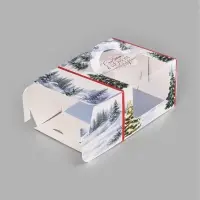 Коробка для бенто-торта &laquo;Счастья в Новом году!&raquo;, 15,5 х 15,5 х 10 см