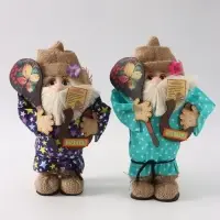 Фигурка - оберег &laquo;Домовой. Славуся в льняном колпаке, с ложкой и подковой&raquo;, МИКС