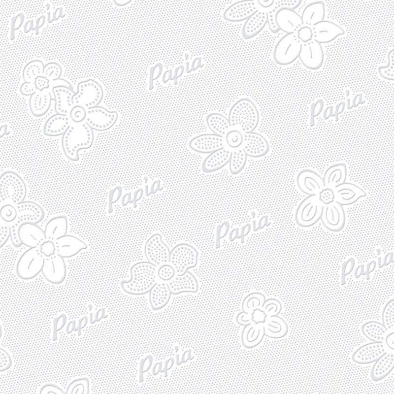 Бумага туалетная Papia Professional 3сл бел 100%цел 140л 8рул/уп