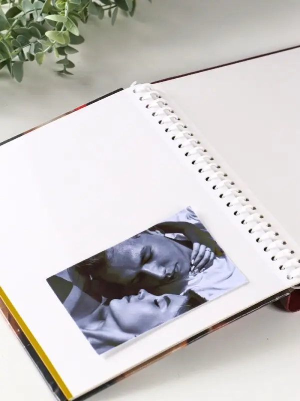 Фотоальбом 10 магнитных листов Фотоальбом 10 магнитных листов "Алая роза" 23X28см, пер-т внутр.спираль