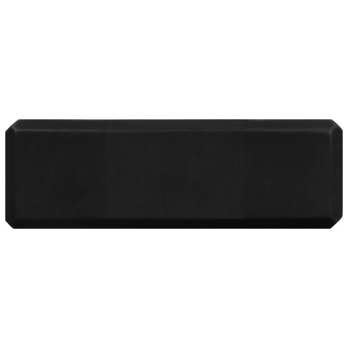 Блок для йоги Sangh, 23х15х8 см, цвет чёрный Блок для йоги Sangh, 23х15х8 см, цвет чёрный