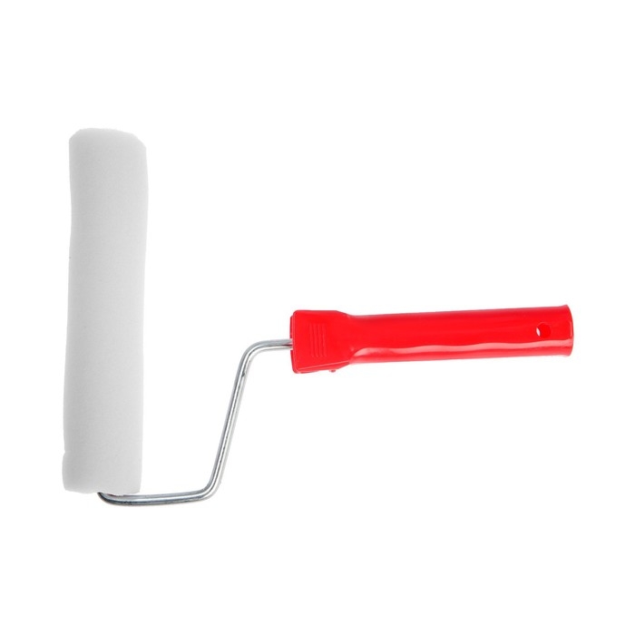 Валик ЛОМ, поролон, 180 мм, рукоятка d=6 мм, D=16 мм, 2 запасных шубки Валик ЛОМ, поролон, 180 мм, рукоятка d=6 мм, D=16 мм, 2 запасных шубки