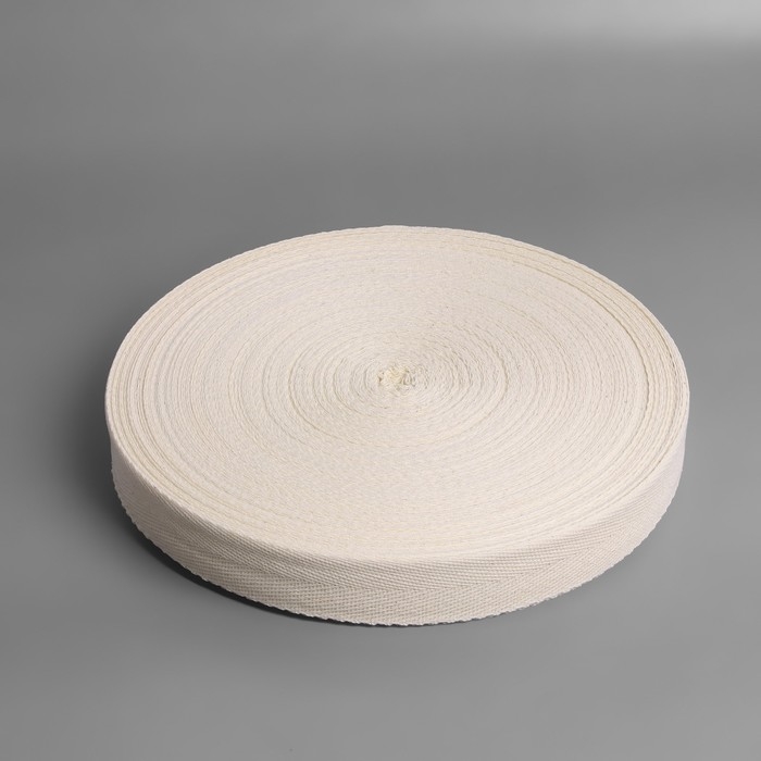 Лента киперная, 30 мм, 100 ± 1 м, цвет бежевый Лента киперная, 30 мм, 100 ± 1 м, цвет бежевый