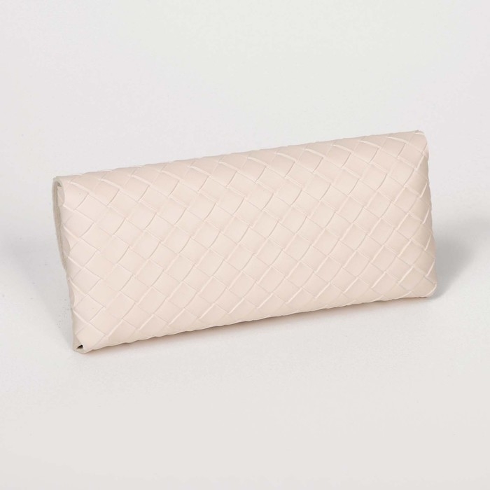 Чехол для очков на резинке, длина 16,8 см, цвет бежевый Чехол для очков на резинке, длина 16,8 см, цвет бежевый