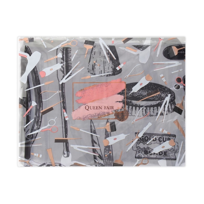 Пеньюар парикмахерский, цвет белый/чёрный Пеньюар парикмахерский, цвет белый/чёрный