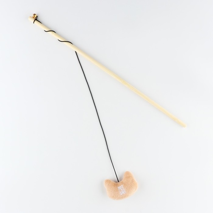 Дразнилка «Мордочка» с игрушкой, бежевая Дразнилка «Мордочка» с игрушкой, бежевая