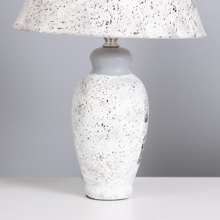 Лампа настольная керамика  Лампа настольная керамика "Римская империя" Е14 220В 39х25х25 см RISALUX