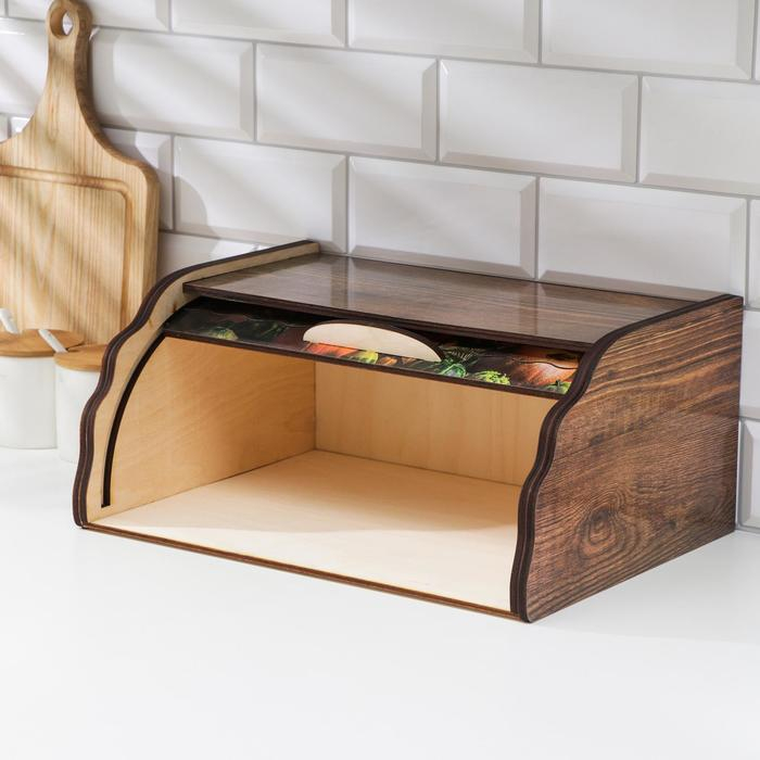 Хлебница деревянная Доляна «Поляна», 28×38,5×18 см Хлебница деревянная Доляна «Поляна», 28×38,5×18 см