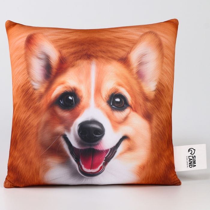 Подушка антистресс, собака Подушка антистресс, собака "Корги"