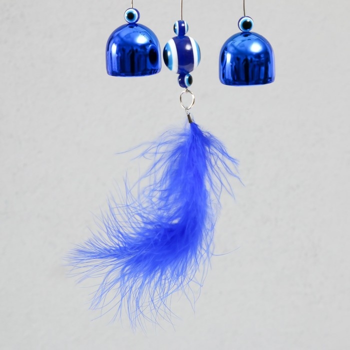 Музыка ветра металл от сглаза Музыка ветра металл от сглаза "Ганеша" 2 колокольчика 40х8х2,5 см