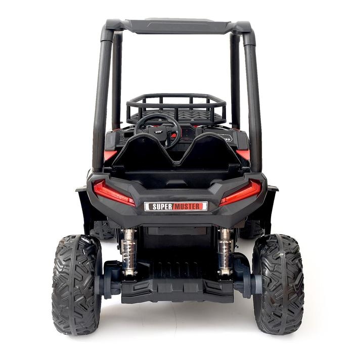 Электромобиль «БАГГИ», максимальная нагрузка 100 кг, АКБ 24V, кожаное сидение, цвет красный Электромобиль «БАГГИ», максимальная нагрузка 100 кг, АКБ 24V, кожаное сидение, цвет красный